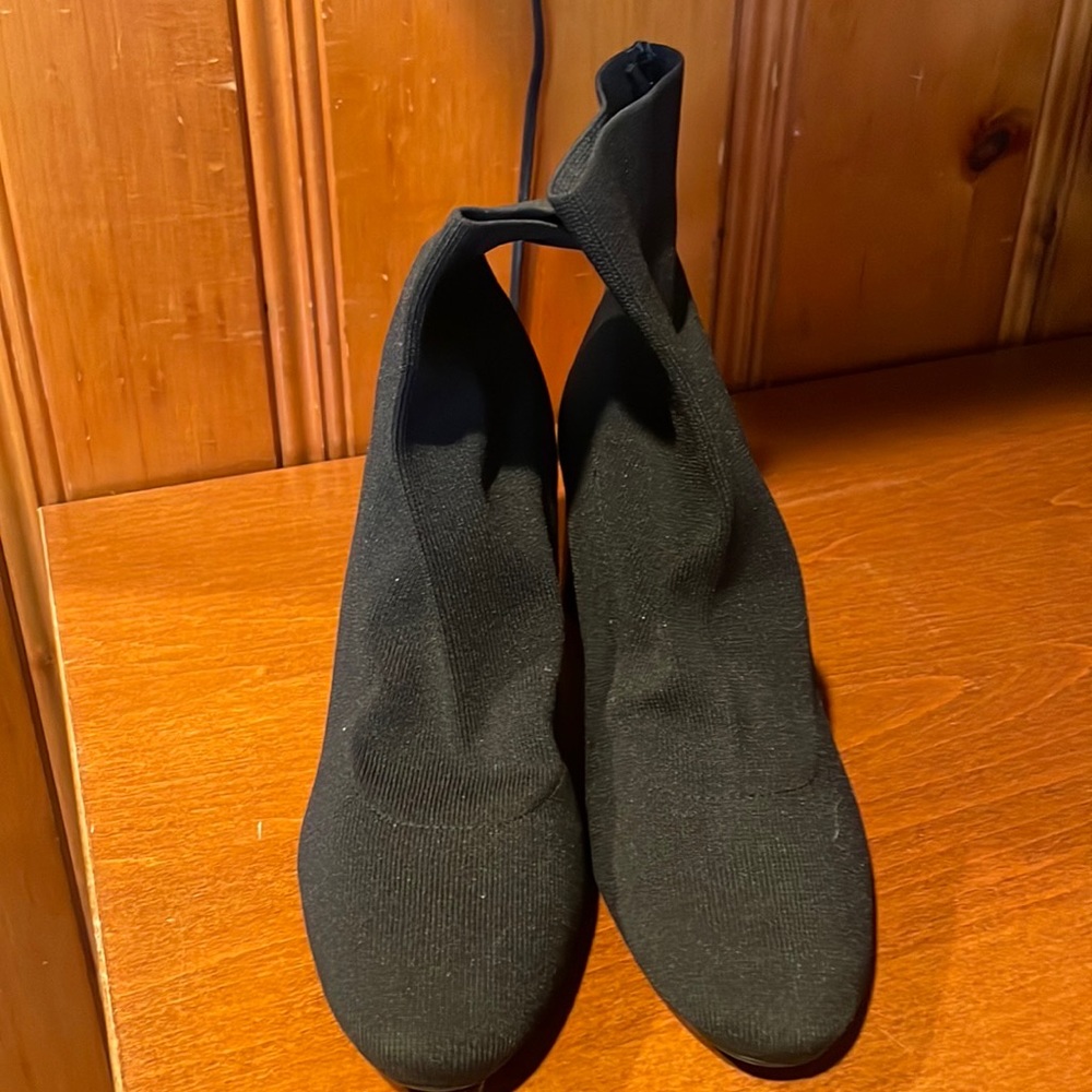 Zara knit boots